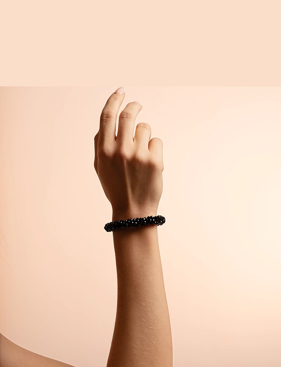 SNÖ of Sweden - Bubble elastic brace s/black - Onesize - armbånd - s/black - 0