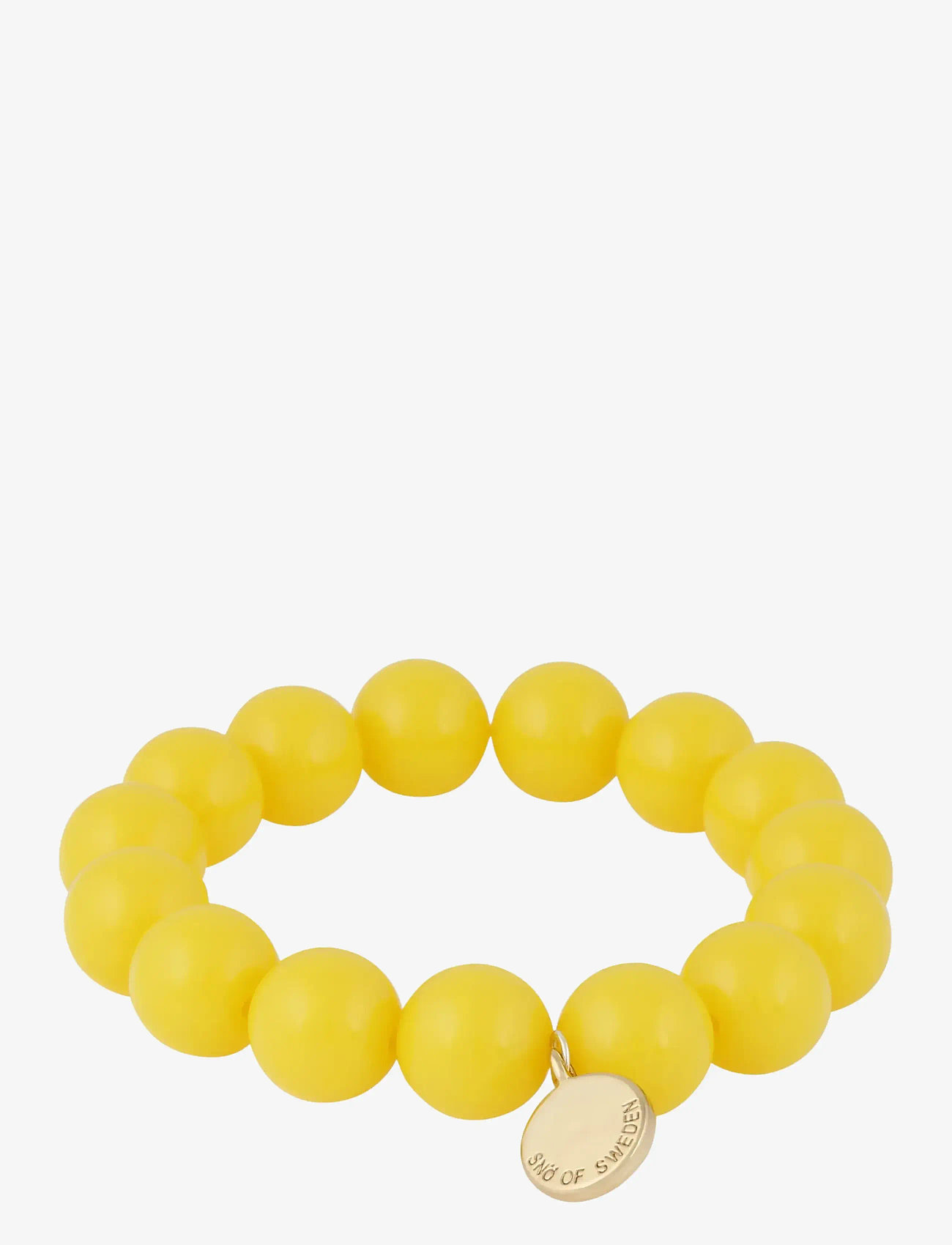 SNÖ of Sweden - Bubble big elastic brace g/yellow - Onesize - armbånd - g/yellow - 1