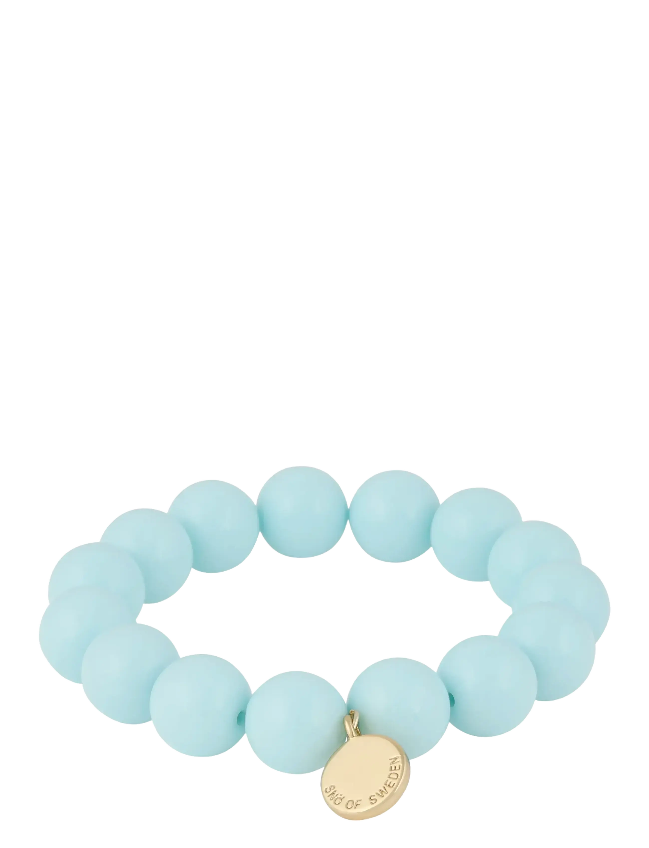 SNÖ of Sweden Bubble big elastic brace g/light blue - Onesize - Schmuck - G/LIGHT BLUE / blue