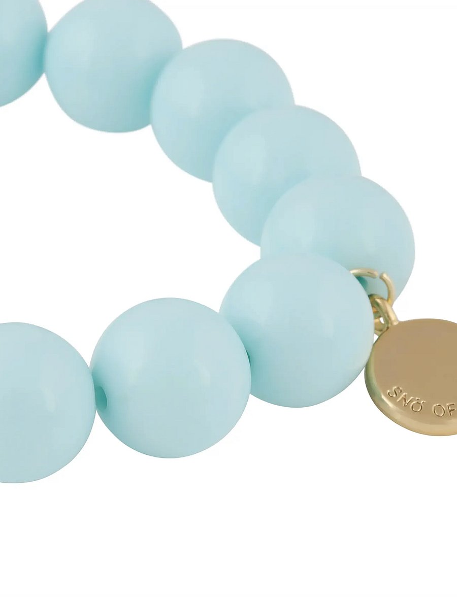 SNÖ of Sweden - Bubble big elastic brace g/light blue - Onesize - armbånd - g/light blue - 2