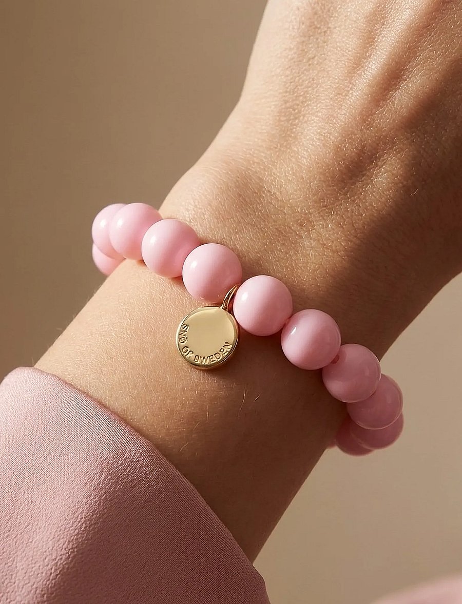SNÖ of Sweden - Bubble big elastic brace g/light pink - Onesize - aproces - g/light pink - 0
