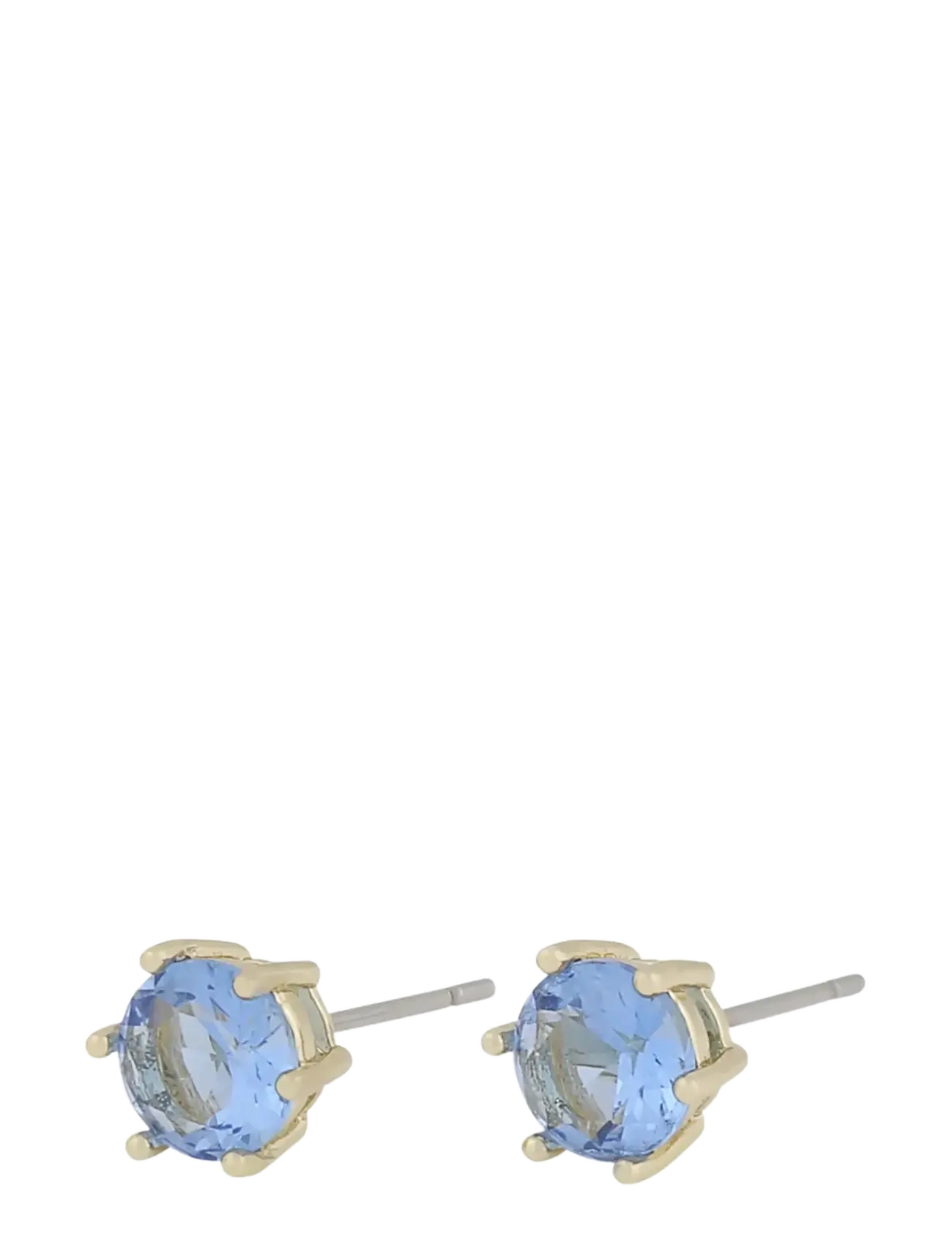 SNÖ of Sweden Callie small crystal pin ear g/light blue-Onesize - Festtøj - G/LIGHT BLUE / blue