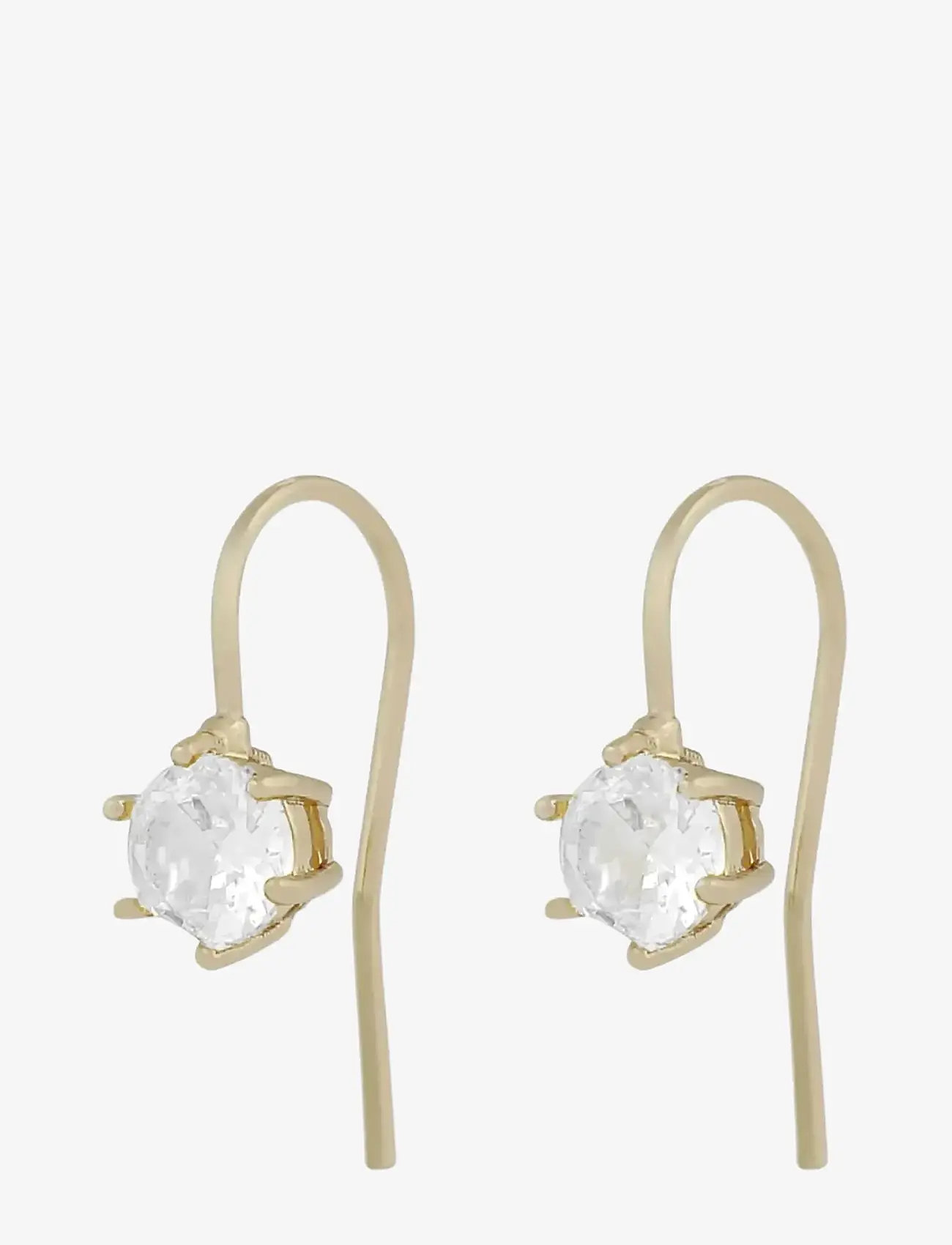 SNÖ of Sweden - Callie hook crystal ear g/clear-Onesize - ohrhänger - g/clear - 1