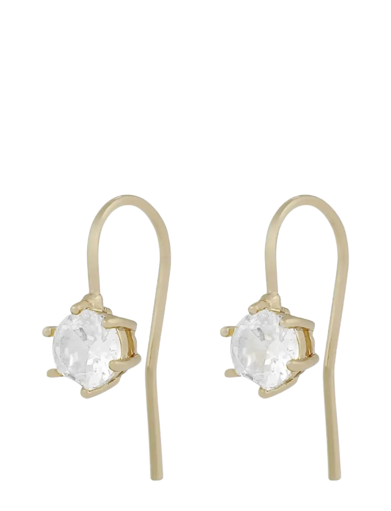 SNÖ of Sweden Callie hook crystal ear g/clear-Onesize - Festtøj - G/CLEAR / gold