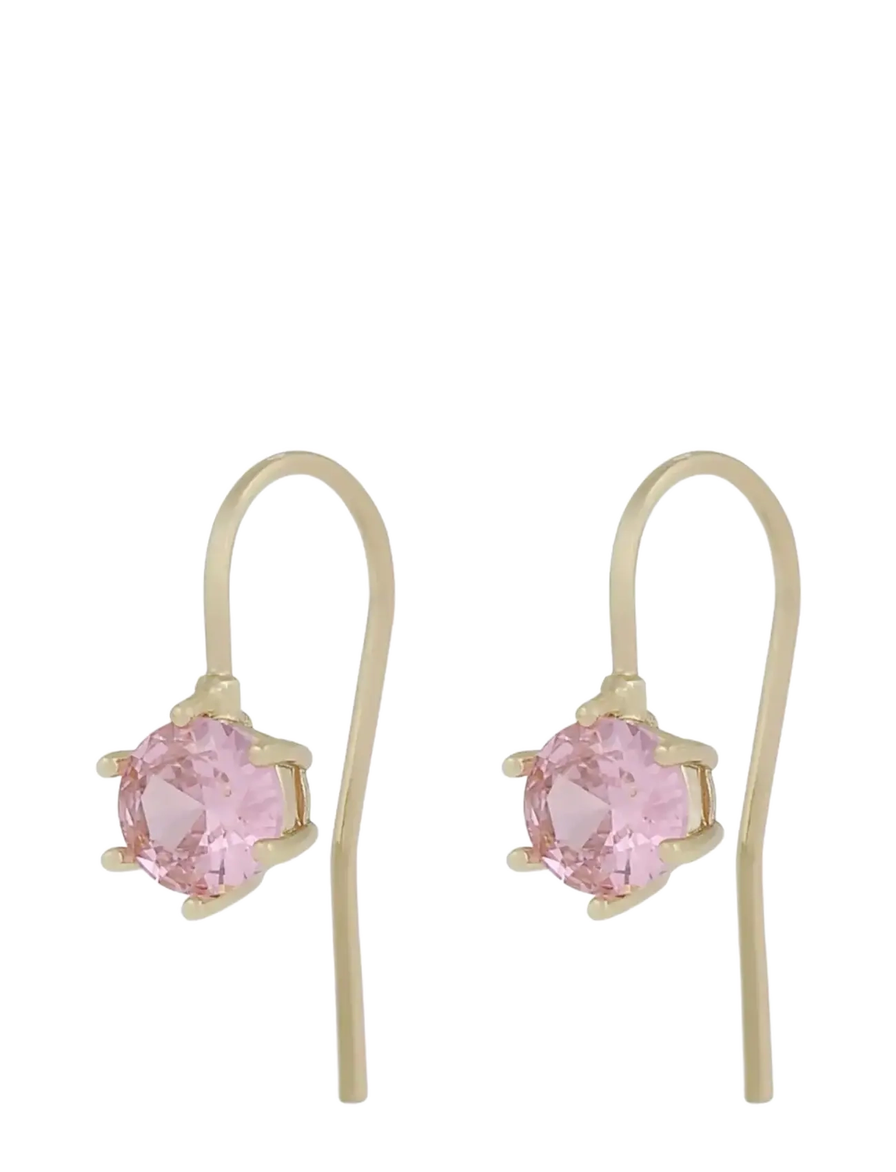 SNÖ of Sweden Callie hook crystal ear g/light pink-Onesize - Festtøj - G/LIGHT PINK / pink/rose