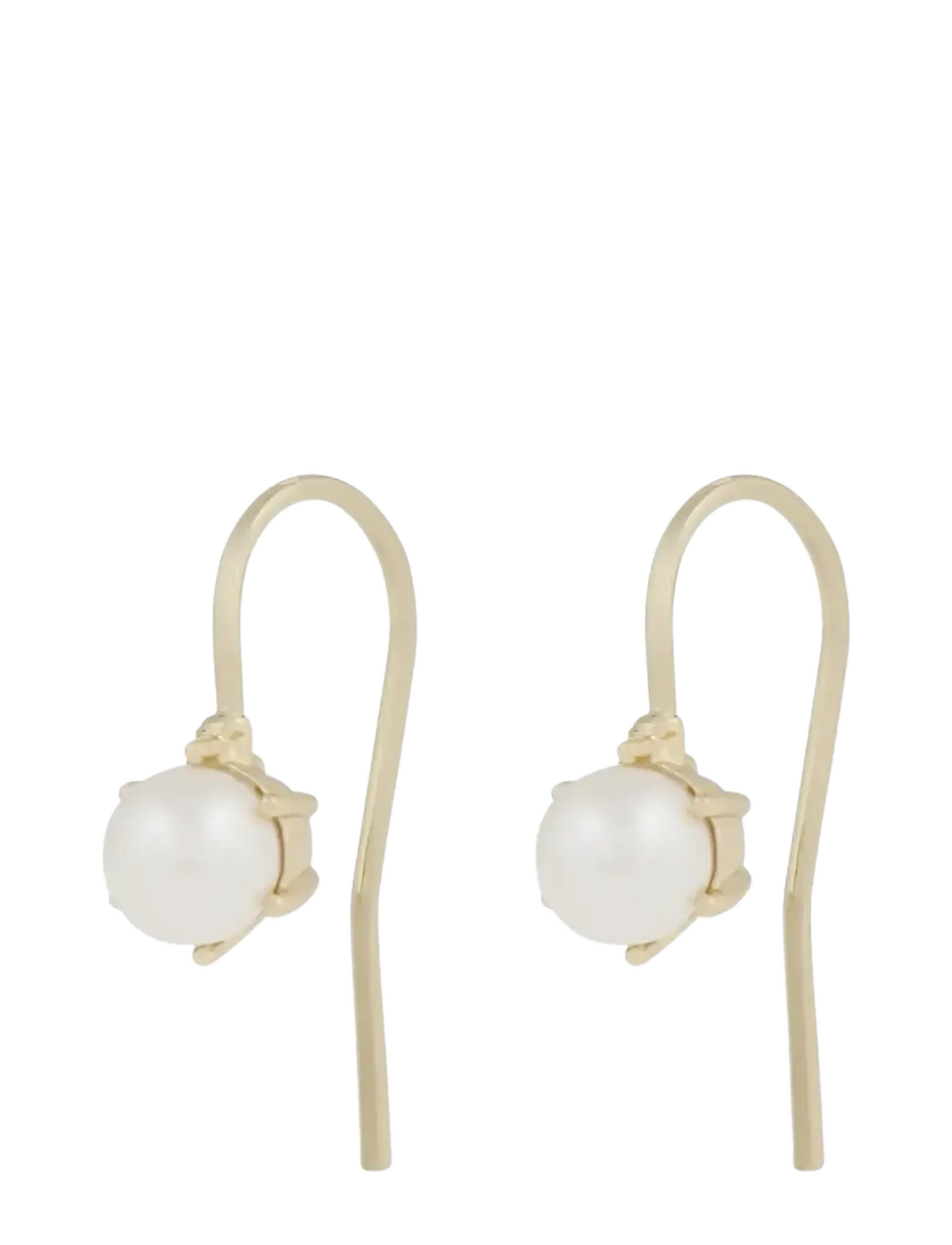 SNÖ of Sweden Callie hook pearl ear g/white-Onesize - Festtøj - G/WHITE / gold