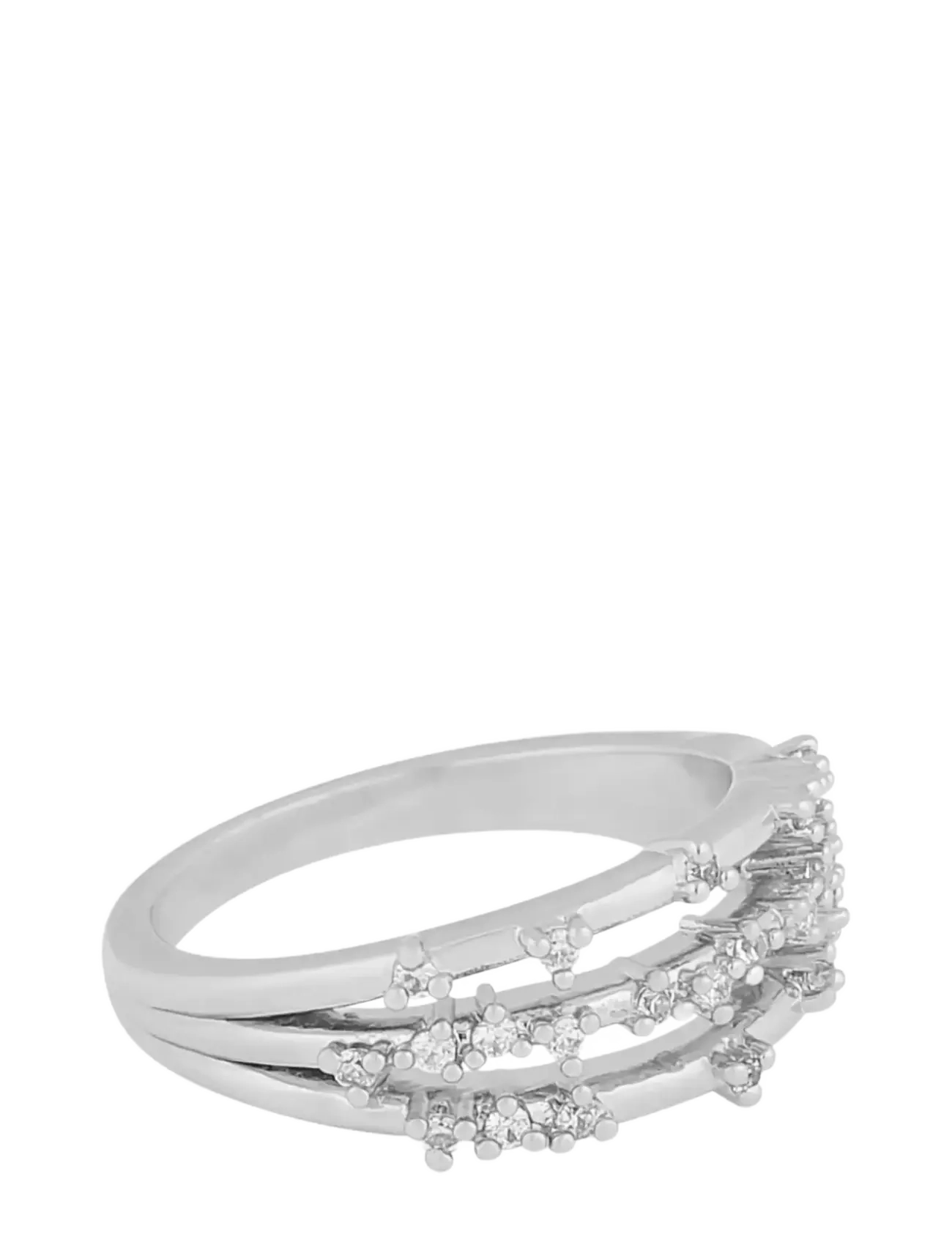 SNÖ of Sweden - Lorrie big crystal ring s/clear-L - bagues - s/clear - 2