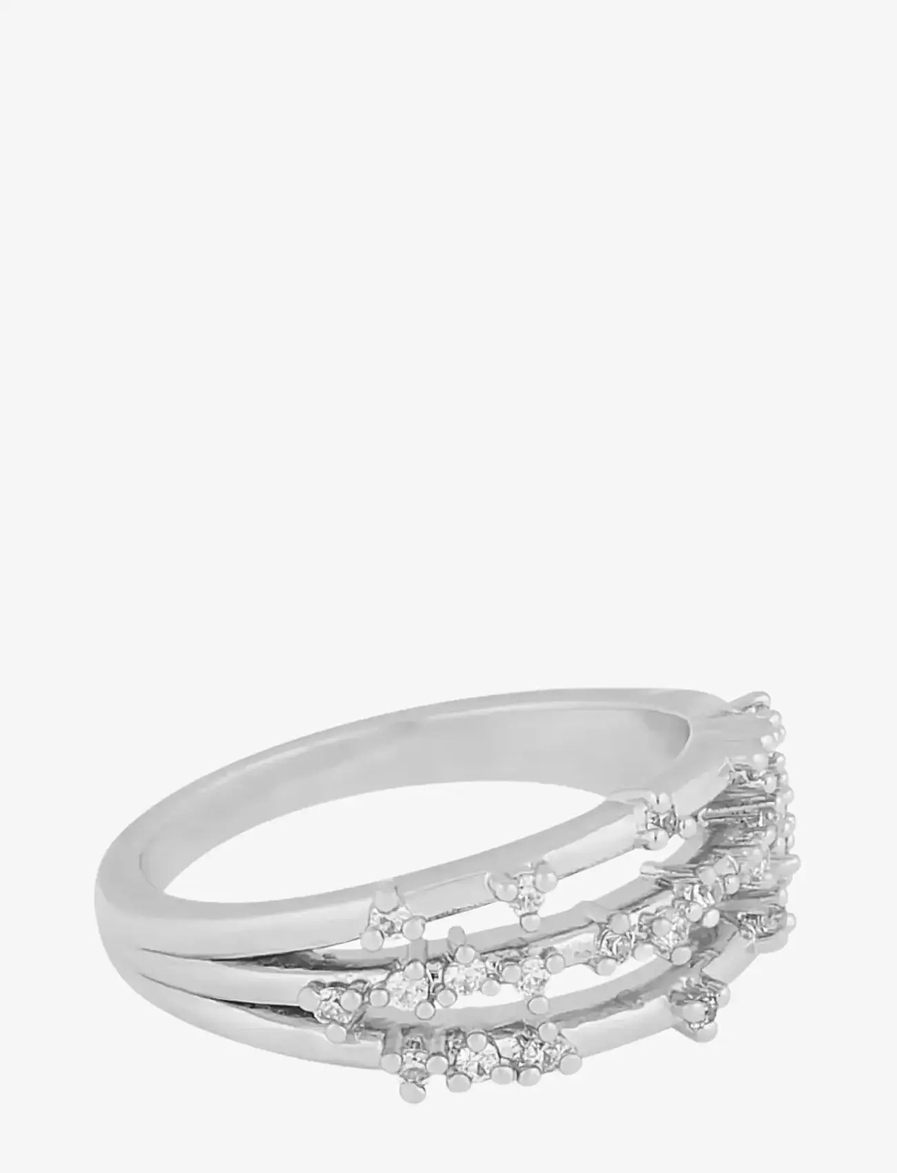 SNÖ of Sweden - Lorrie big crystal ring s/clear-S - ringe - s/clear - 2