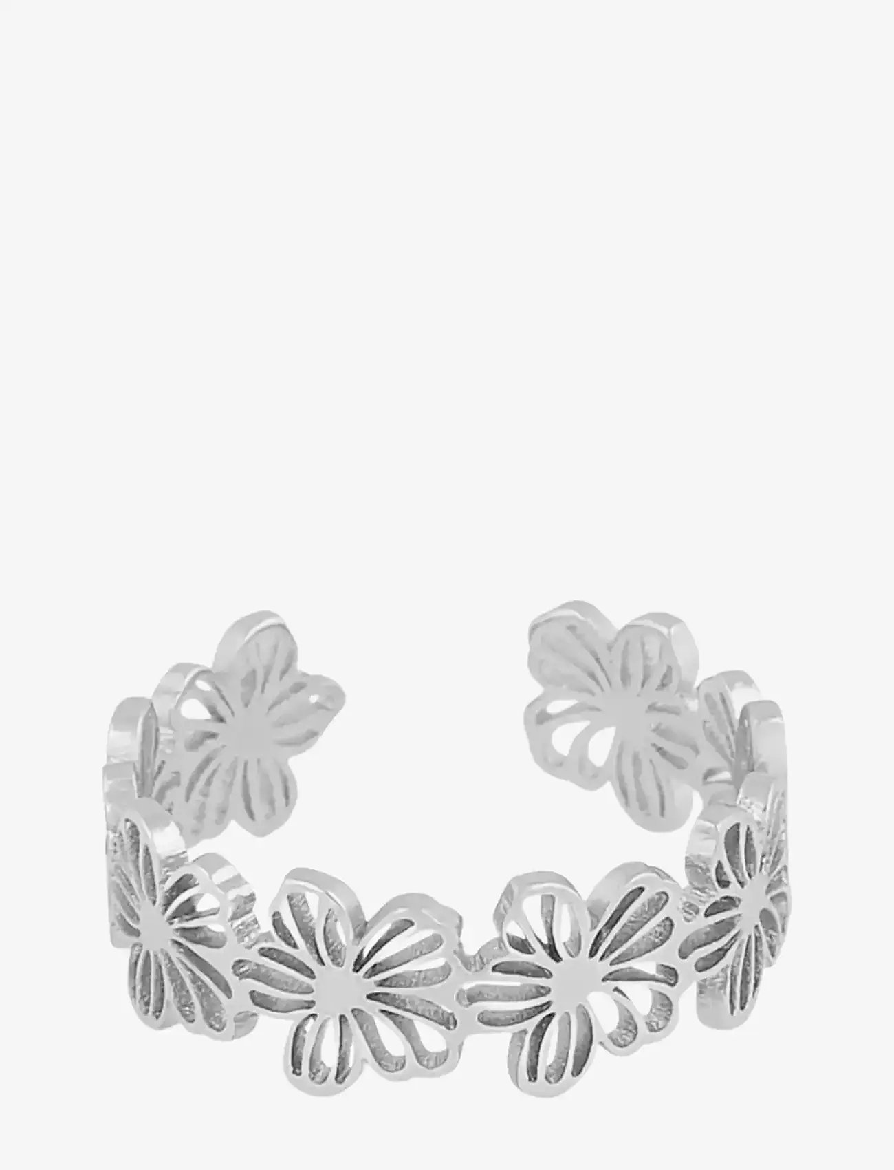 SNÖ of Sweden - Flora daisy ring plain s-One Size - ringe - plain s - 1