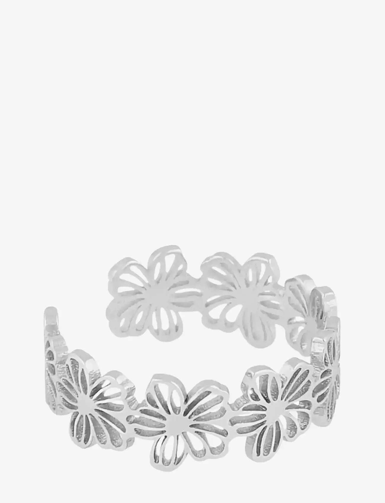 SNÖ of Sweden - Flora daisy ring plain s-One Size - ringe - plain s - 2