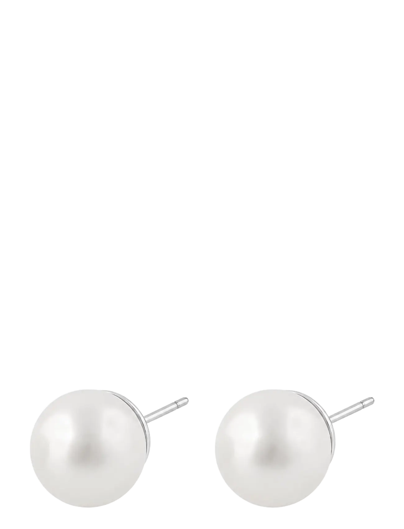 SNÖ of Sweden Jackie pearl ear 8mm s/white - Onesize - Basics - S/WHITE / white