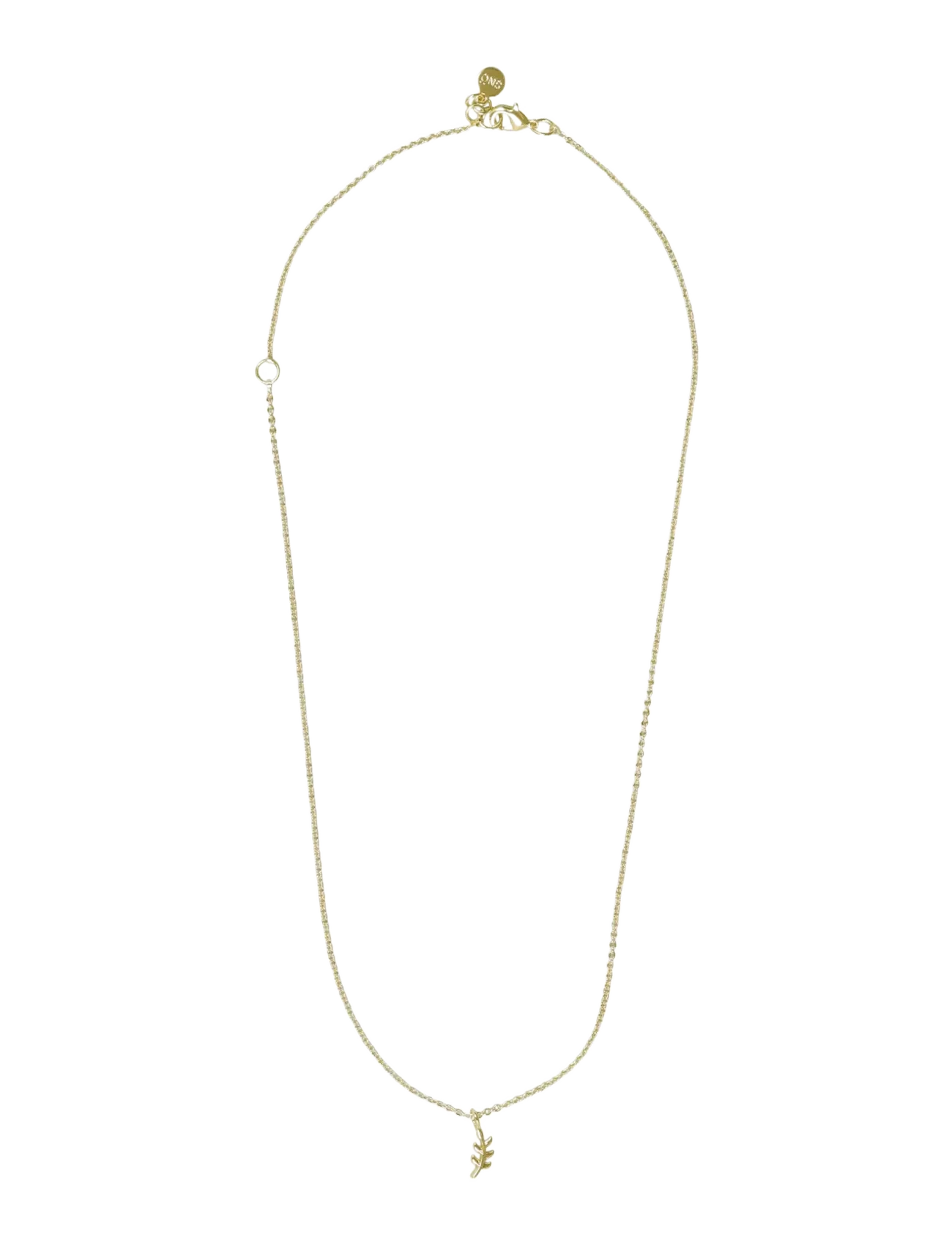 SNÖ of Sweden Minna pendant neck 40-45 plain g - Onesize - Halsketten - PLAIN G / gold