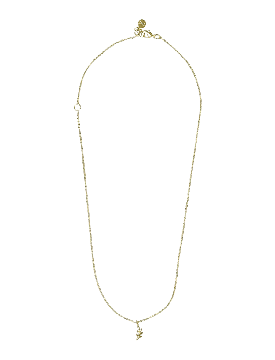 SNÖ of Sweden - Minna pendant neck 40-45 plain g - Onesize - kaelaketid - plain g - 1