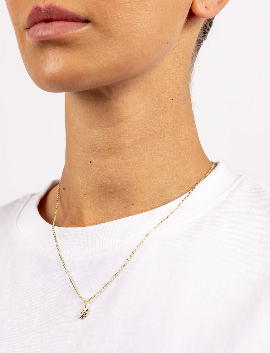 SNÖ of Sweden - Minna pendant neck 40-45 plain g - Onesize - kaelaketid - plain g - 0