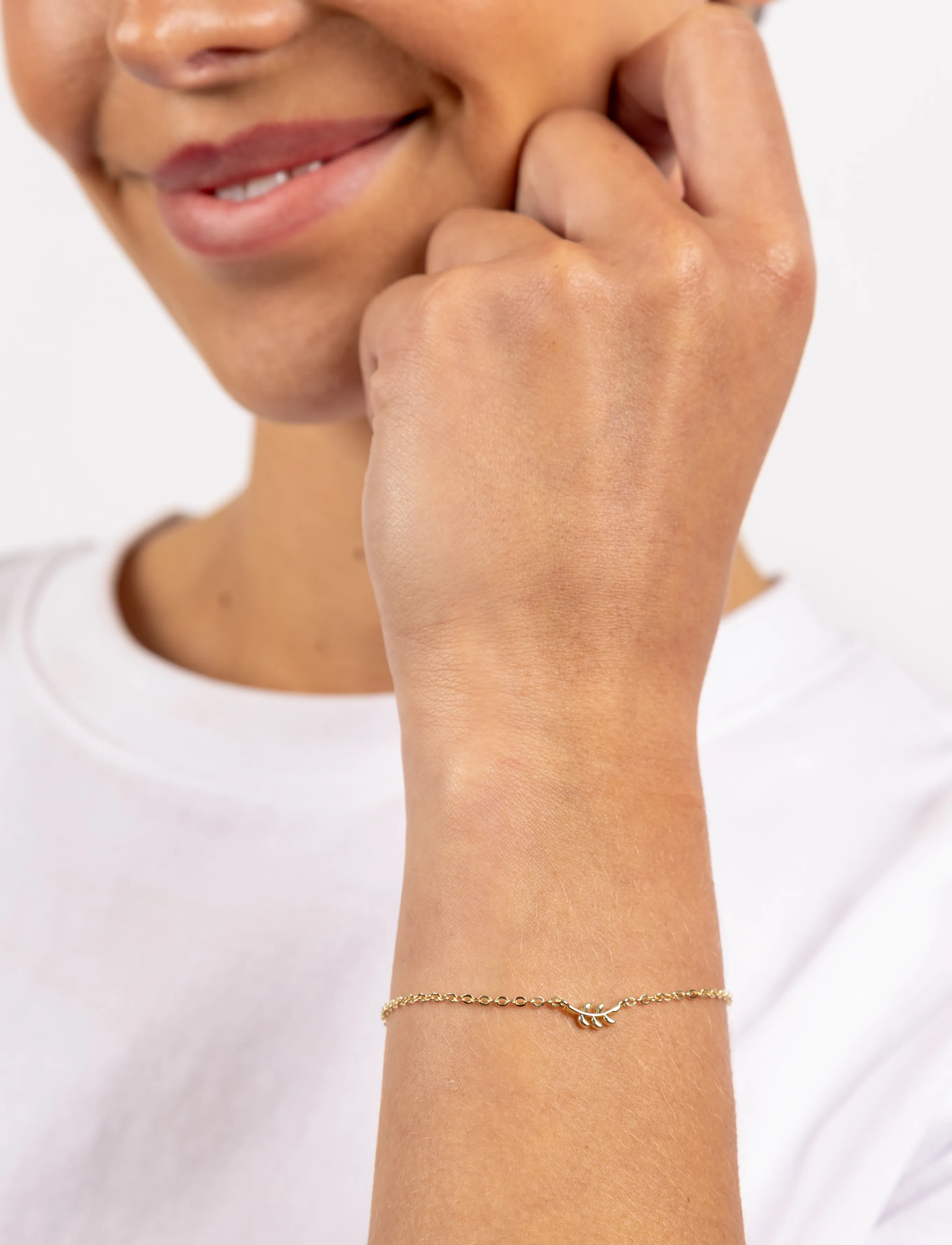 SNÖ of Sweden Minna Single Brace Plain G Onesize, One Size, Bracelets, Gold - Chain Frauen
