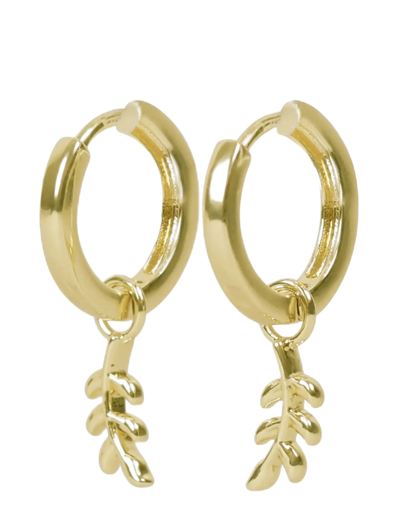 SNÖ of Sweden - Minna ring pendant ear plain g - Onesize - hängande örhängen - plain g - 2
