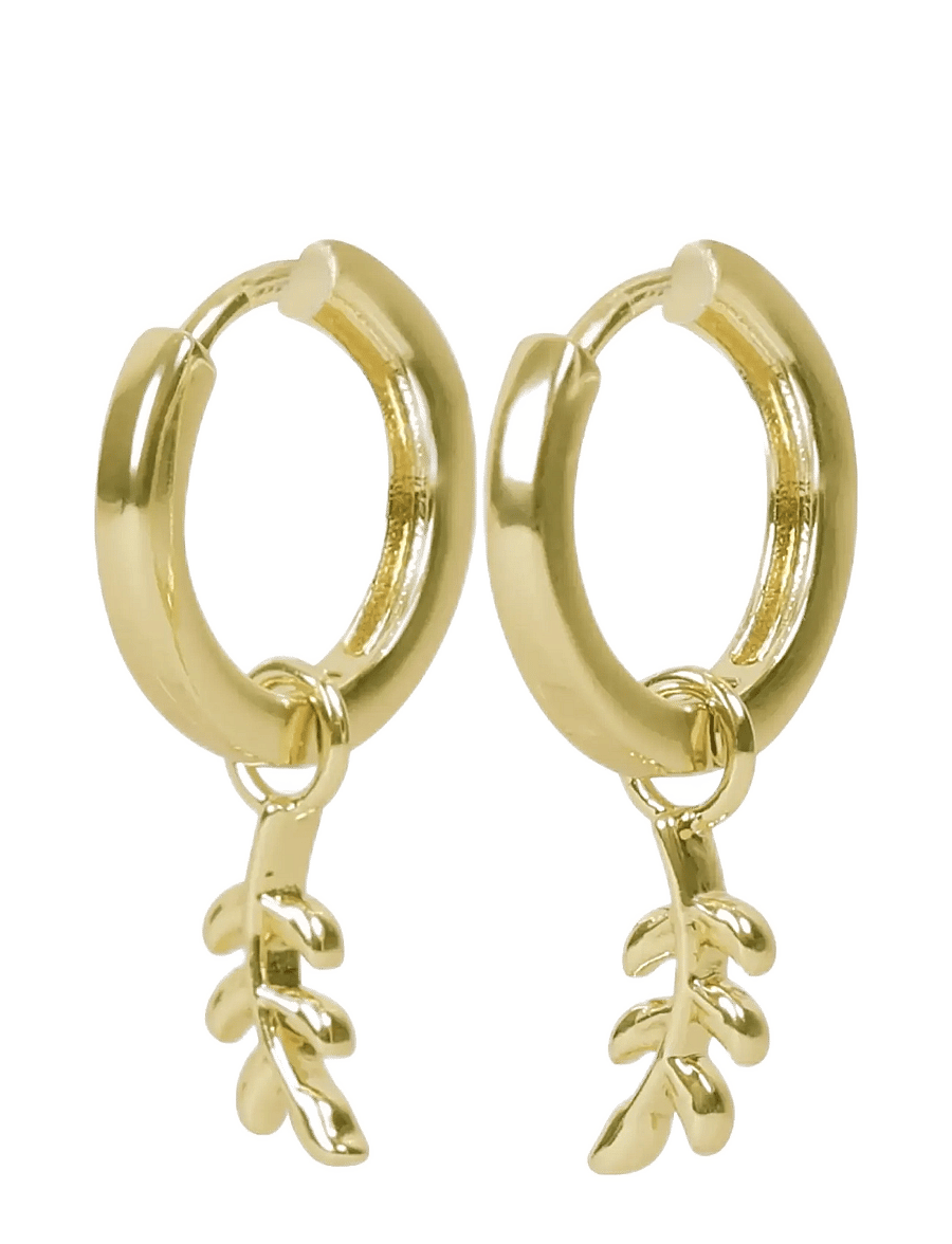 SNÖ of Sweden - Minna ring pendant ear plain g - Onesize - ohrhänger - plain g - 2
