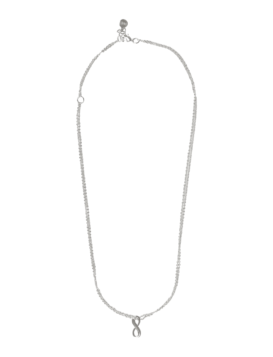 SNÖ of Sweden - Everly double pendant neck 40-45 plain s - Onesize - ketten mit anhänger - plain s - 1