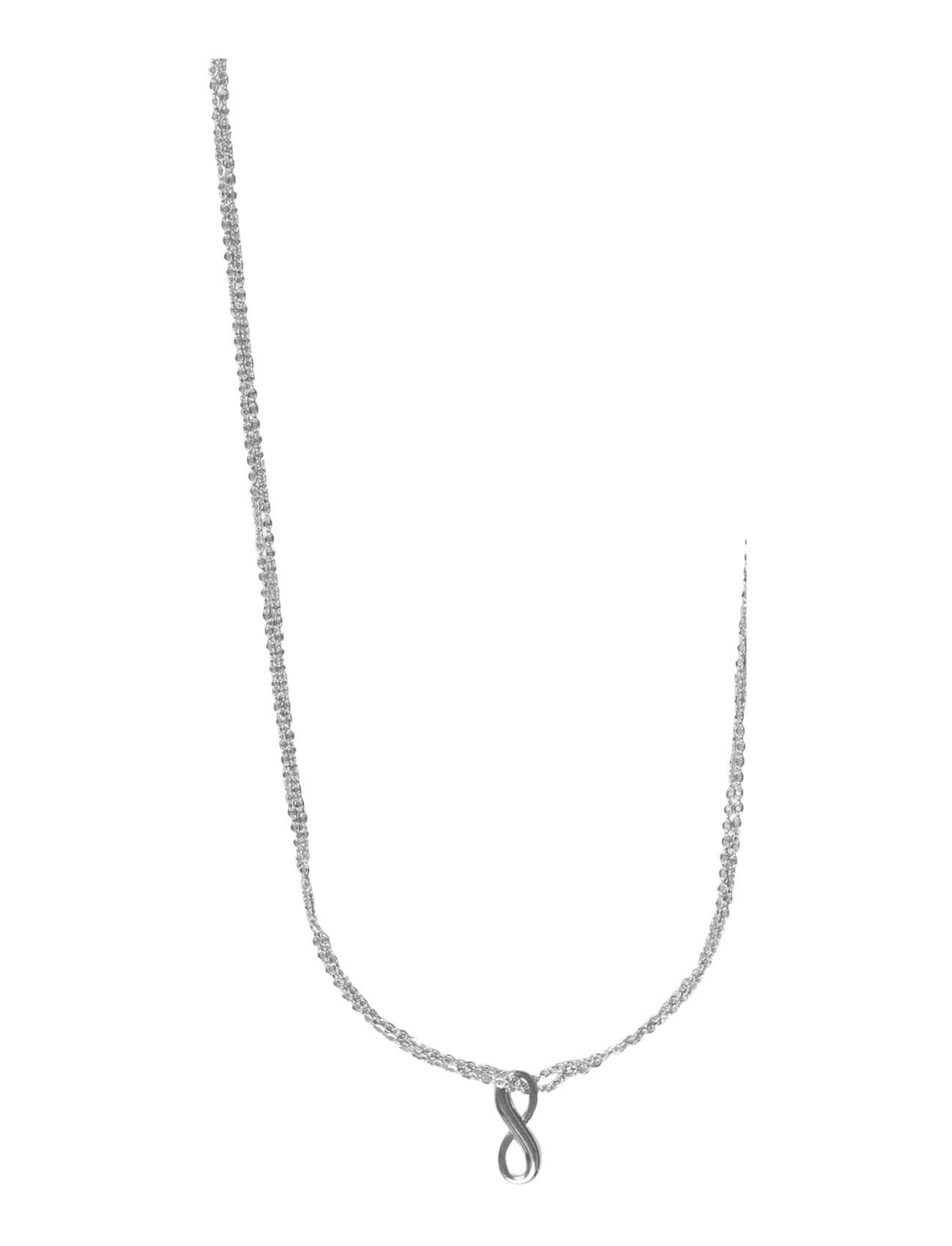 SNÖ of Sweden - Everly double pendant neck 40-45 plain s - Onesize - ketten mit anhänger - plain s - 2