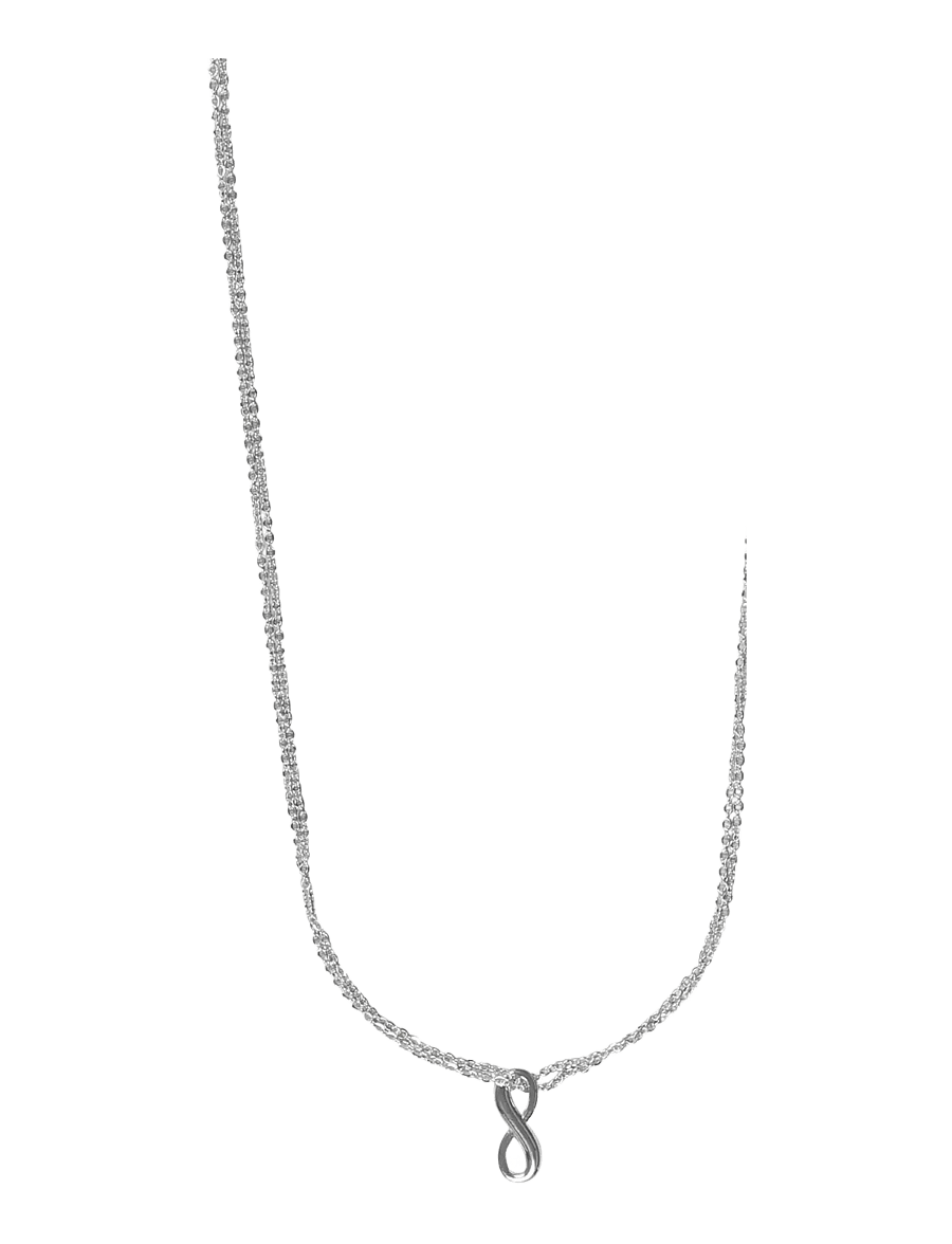 SNÖ of Sweden - Everly double pendant neck 40-45 plain s - Onesize - ketten mit anhänger - plain s - 2