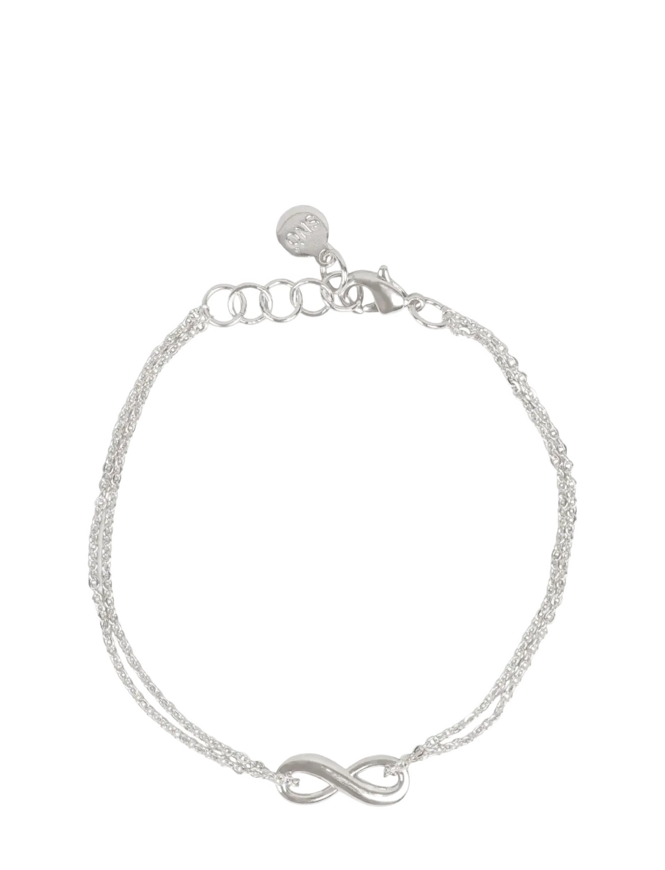 SNÖ of Sweden Everly double chain brace plain s - Onesize - SNÖ of Sweden - PLAIN S / silver