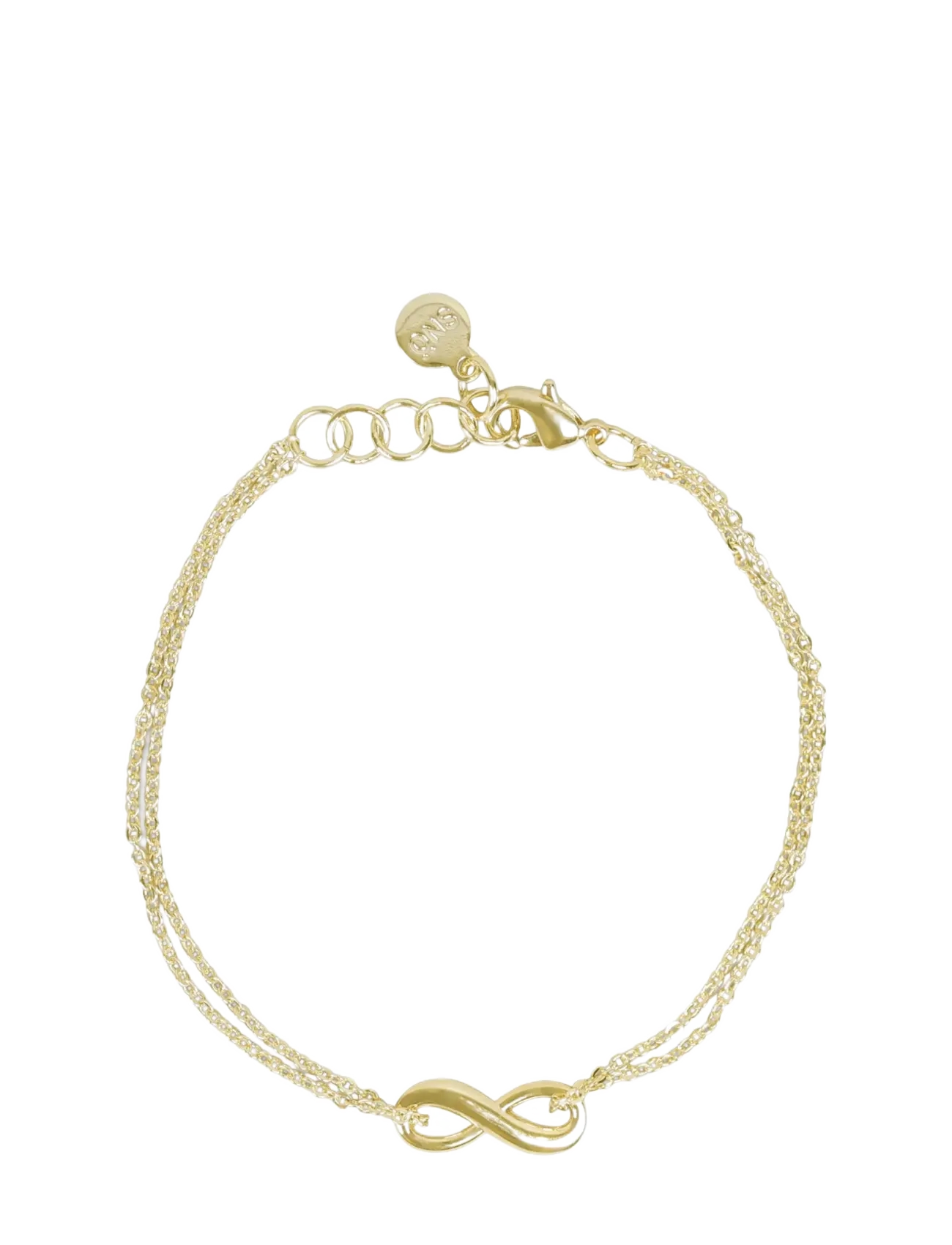 SNÖ of Sweden Everly double chain brace plain g - Onesize - SNÖ of Sweden - PLAIN G / gold