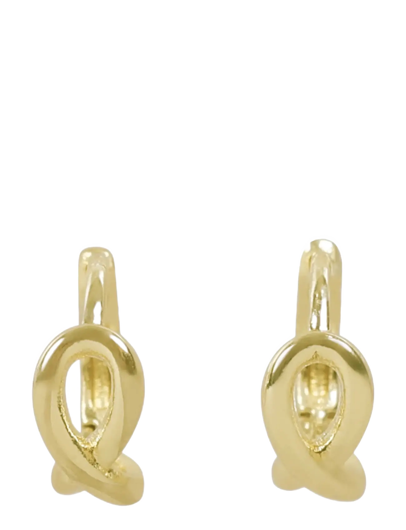 SNÖ of Sweden - Everly small ring ear 12mm plain g - Onesize - hoops - plain g - 2