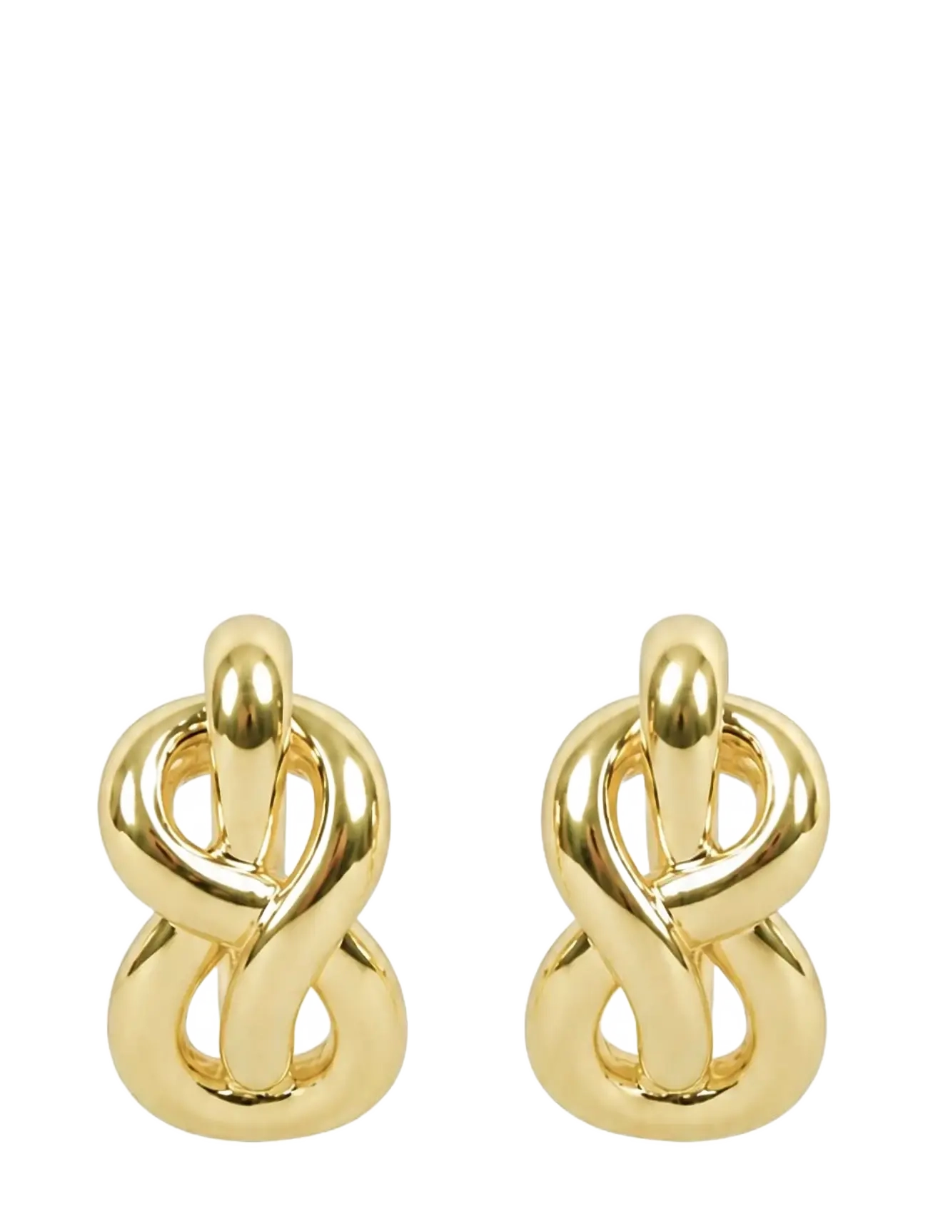 SNÖ of Sweden Everly knot ear plain g - Onesize - SNÖ of Sweden - PLAIN G / gold