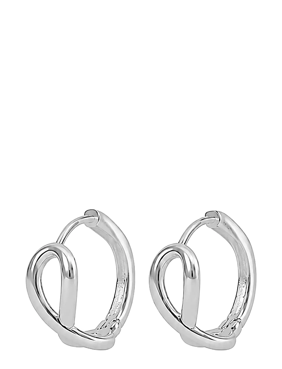 SNÖ of Sweden - Everly ring ear 17mm plain s - Onesize - creoler & hoops - plain s - 2