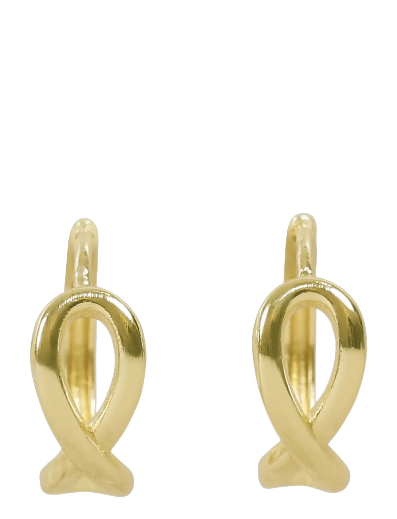 SNÖ of Sweden - Everly ring ear 17mm plain g - Onesize - hoops - plain g - 2