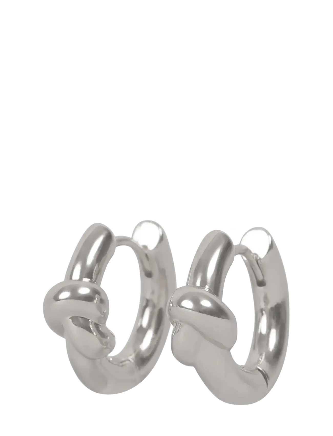 SNÖ of Sweden Everly chunky knot ring ear  Everly chunky knot ring ear - SNÖ of Sweden - PLAIN S / silver