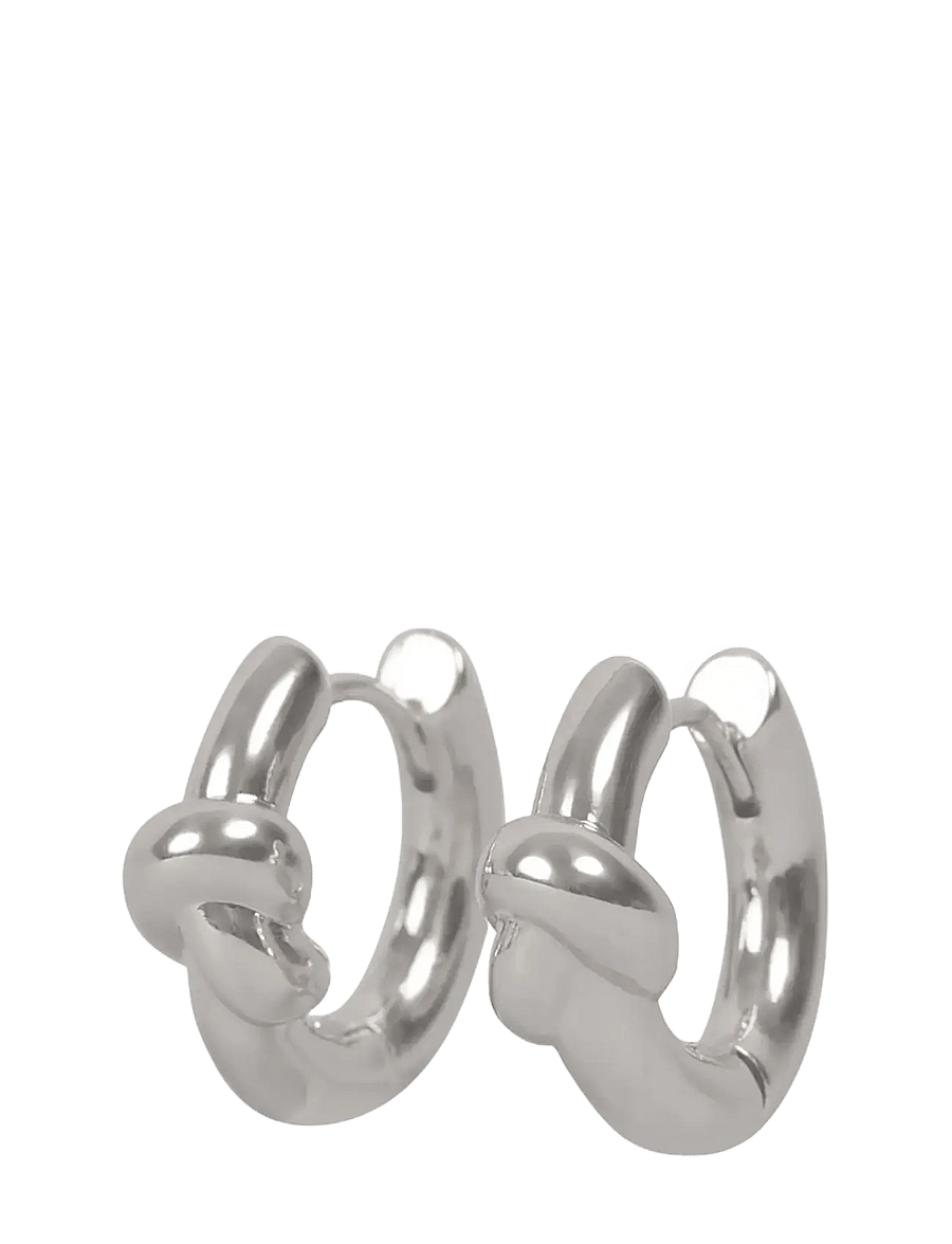 SNÖ of Sweden - Everly chunky knot ring ear Everly chunky knot ring ear - kreolen - plain s - 1
