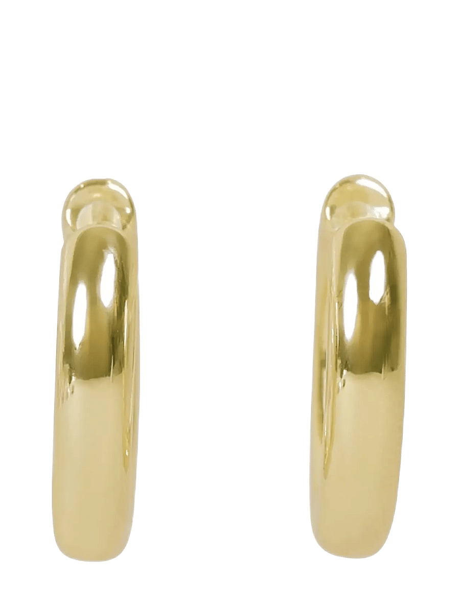 SNÖ of Sweden - Union chunky ear 20mm plain g - Onesize - kreolen - plain g - 1