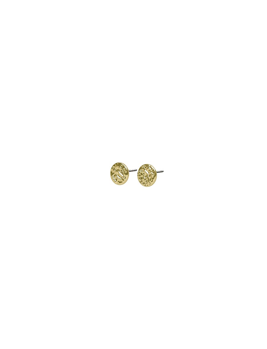 SNÖ of Sweden - Union Bridget hammered ear plain g - Onesize - ohrstecker - plain g - 2