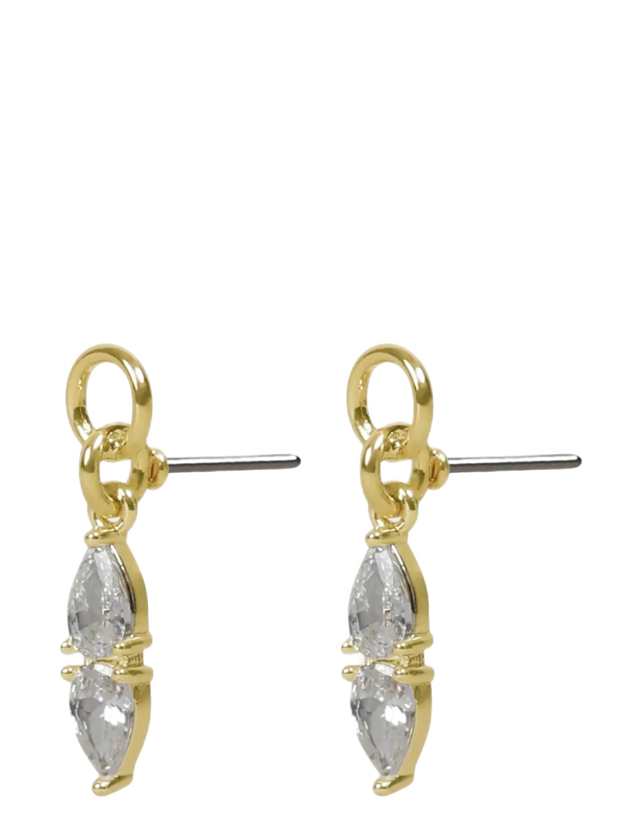 SNÖ of Sweden - Largo crystal pin ear g/clear - Onesize - g/clear - 2