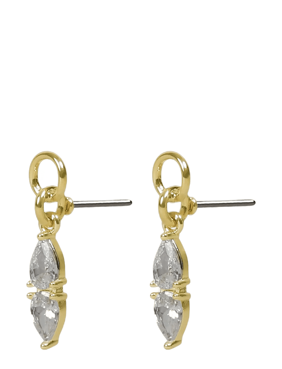 SNÖ of Sweden - Largo crystal pin ear g/clear - Onesize - g/clear - 2
