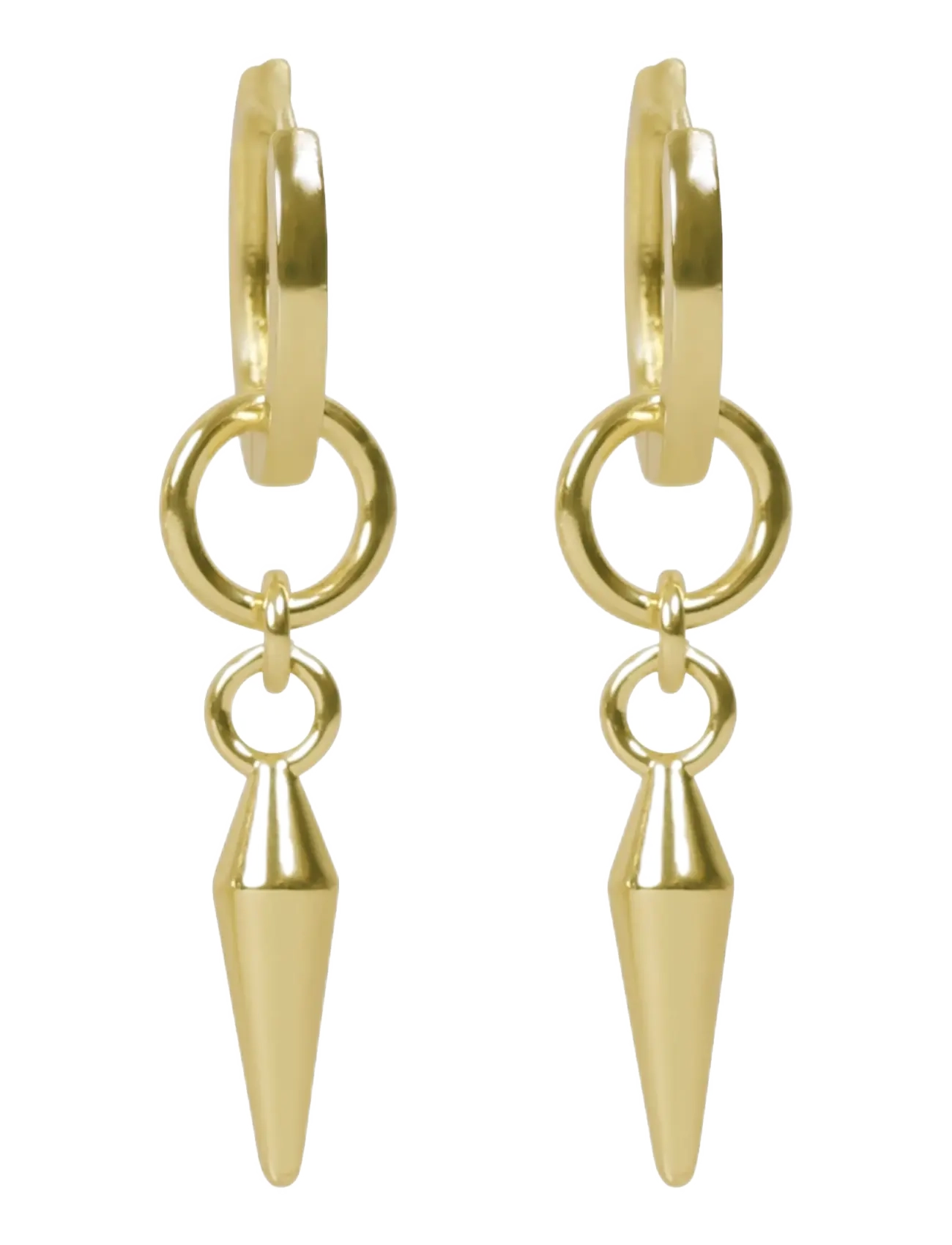 SNÖ of Sweden Largo doble ear g/clear - Onesize - Smykker - G/CLEAR / gold