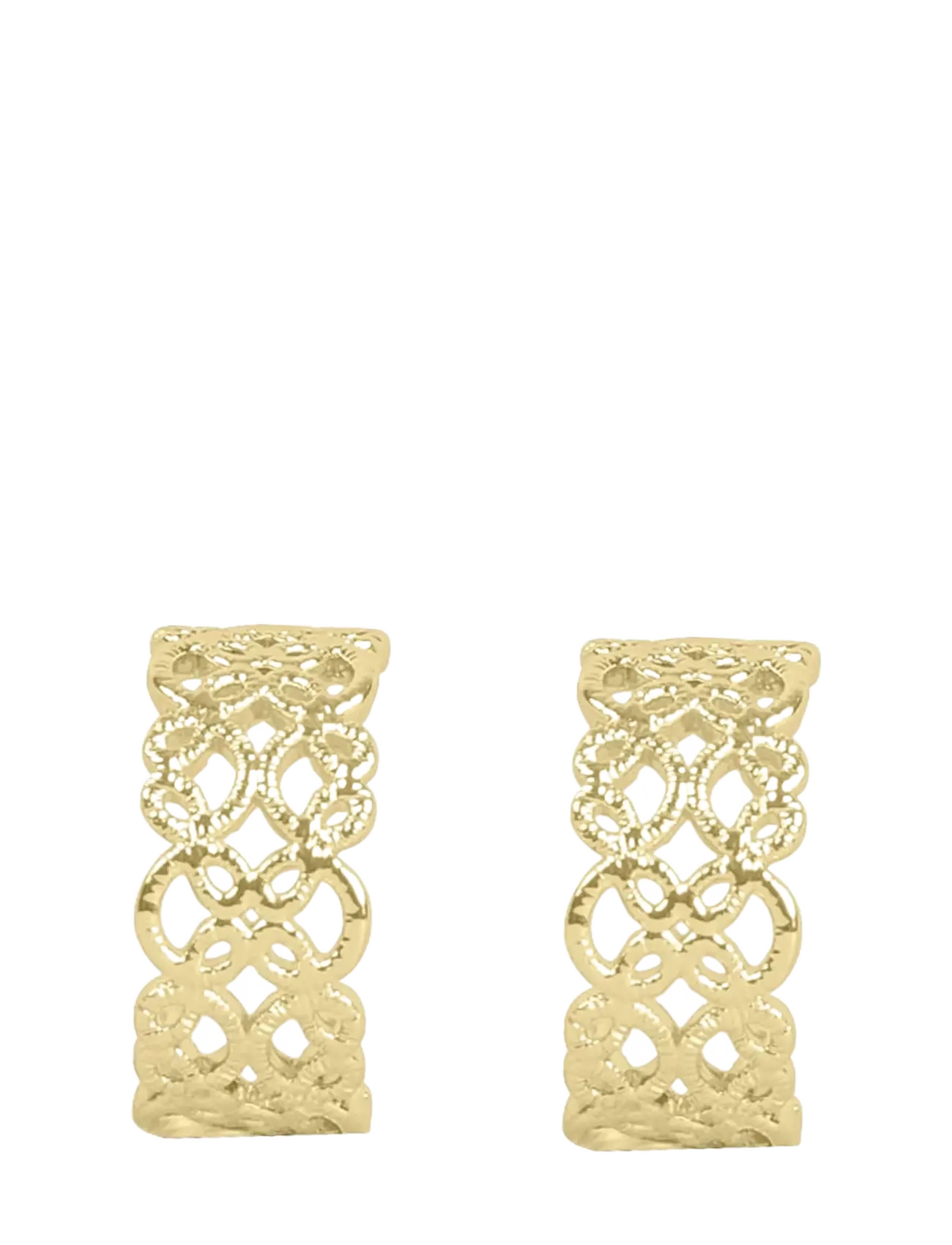 SNÖ of Sweden Lacy oval ear plain g - Onesize - SNÖ of Sweden - PLAIN G / gold