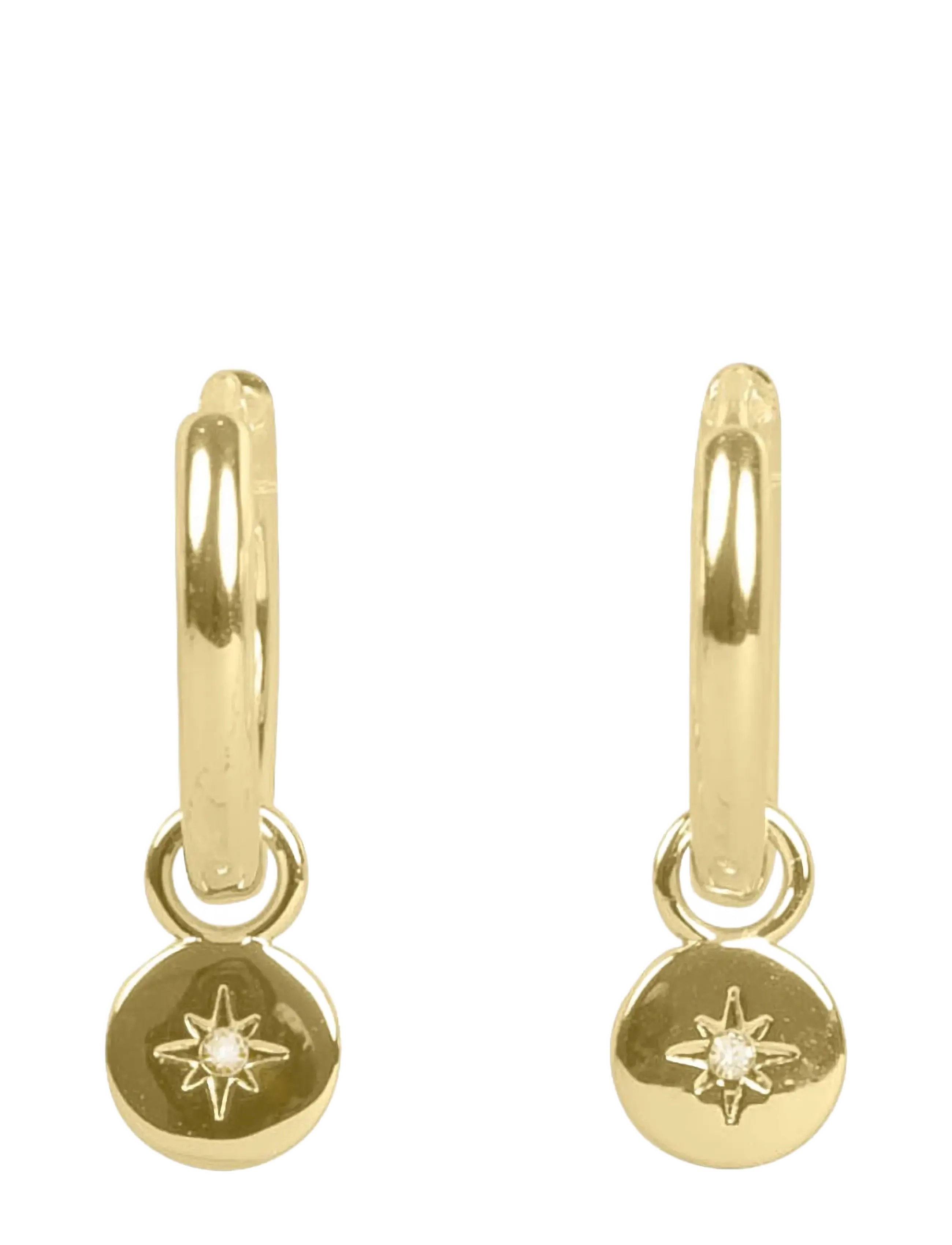 SNÖ of Sweden Nova pendant ring ear g/clear - Onesize - SNÖ of Sweden - G/CLEAR / gold