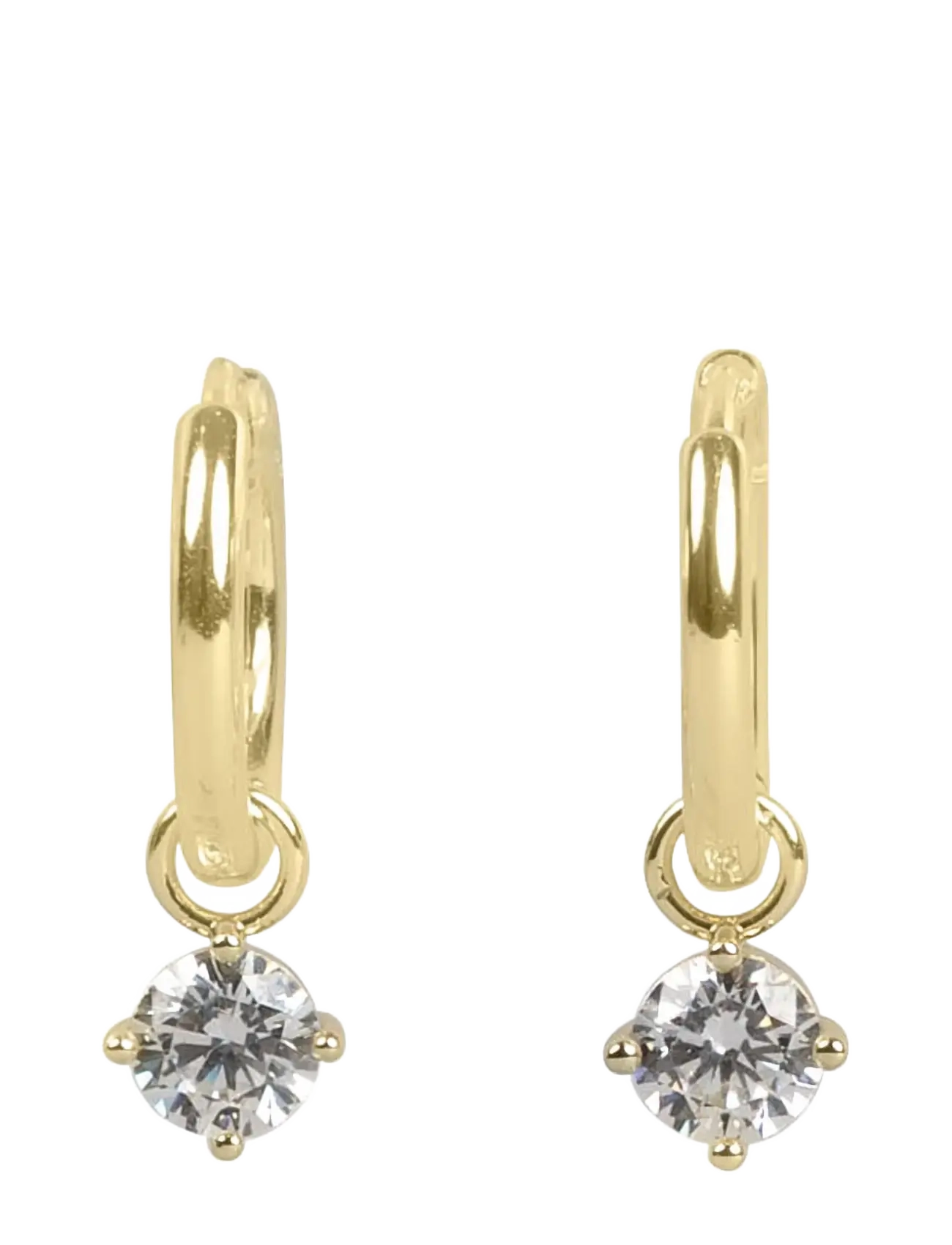 SNÖ of Sweden Nova crystal pendant ring ear g/clear - Onesize - SNÖ of Sweden - G/CLEAR / gold
