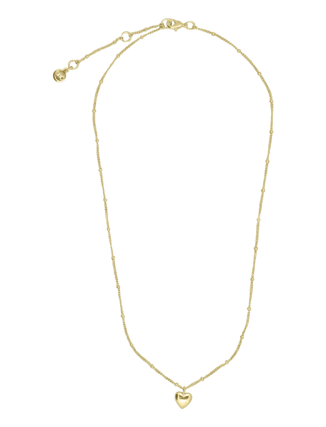 SNÖ of Sweden Sky heart neck 40-45 plain g - Onesize - Halsketten - PLAIN G / gold