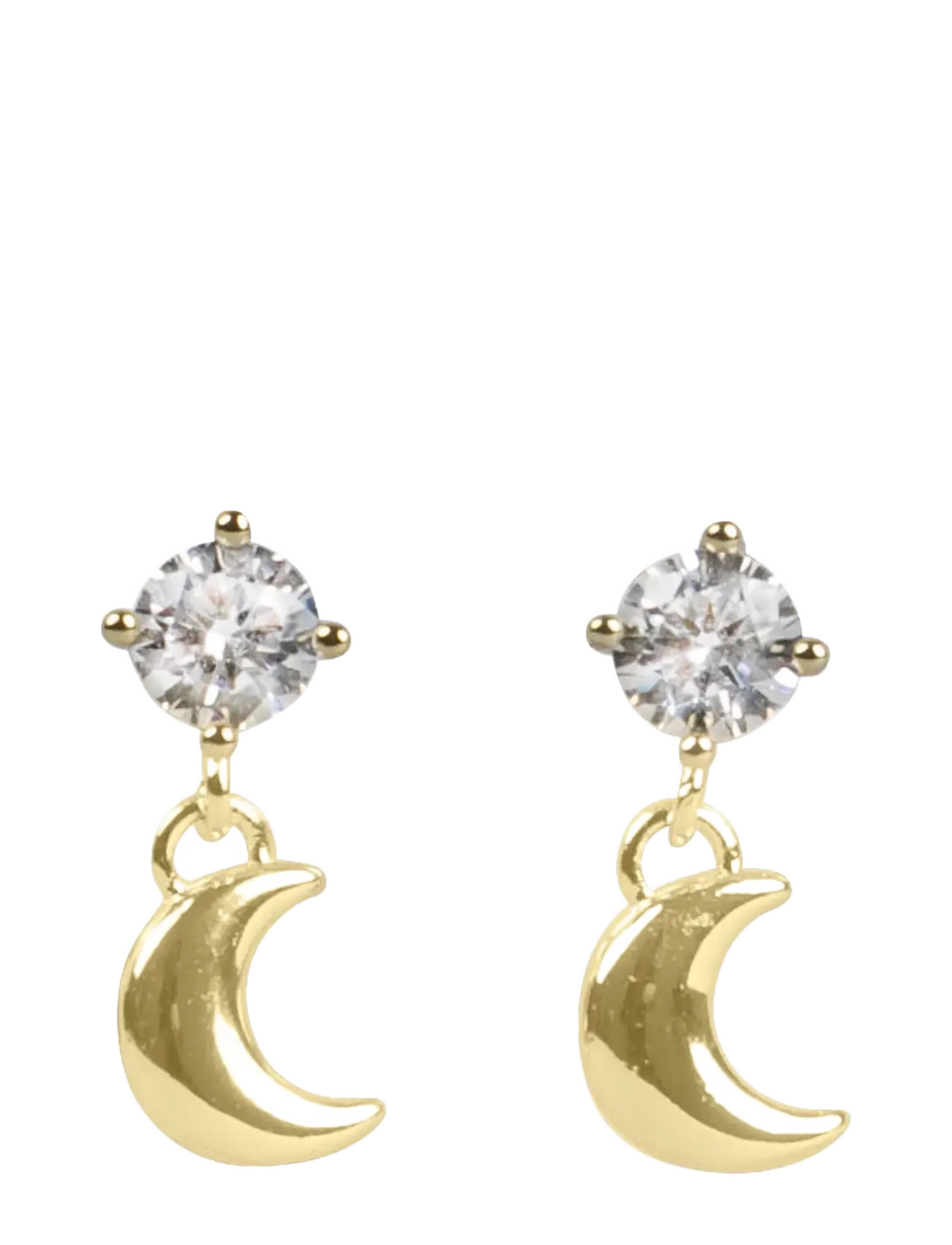 SNÖ of Sweden Sky moon crystal ear g/clear - Onesize - SNÖ of Sweden - G/CLEAR / gold