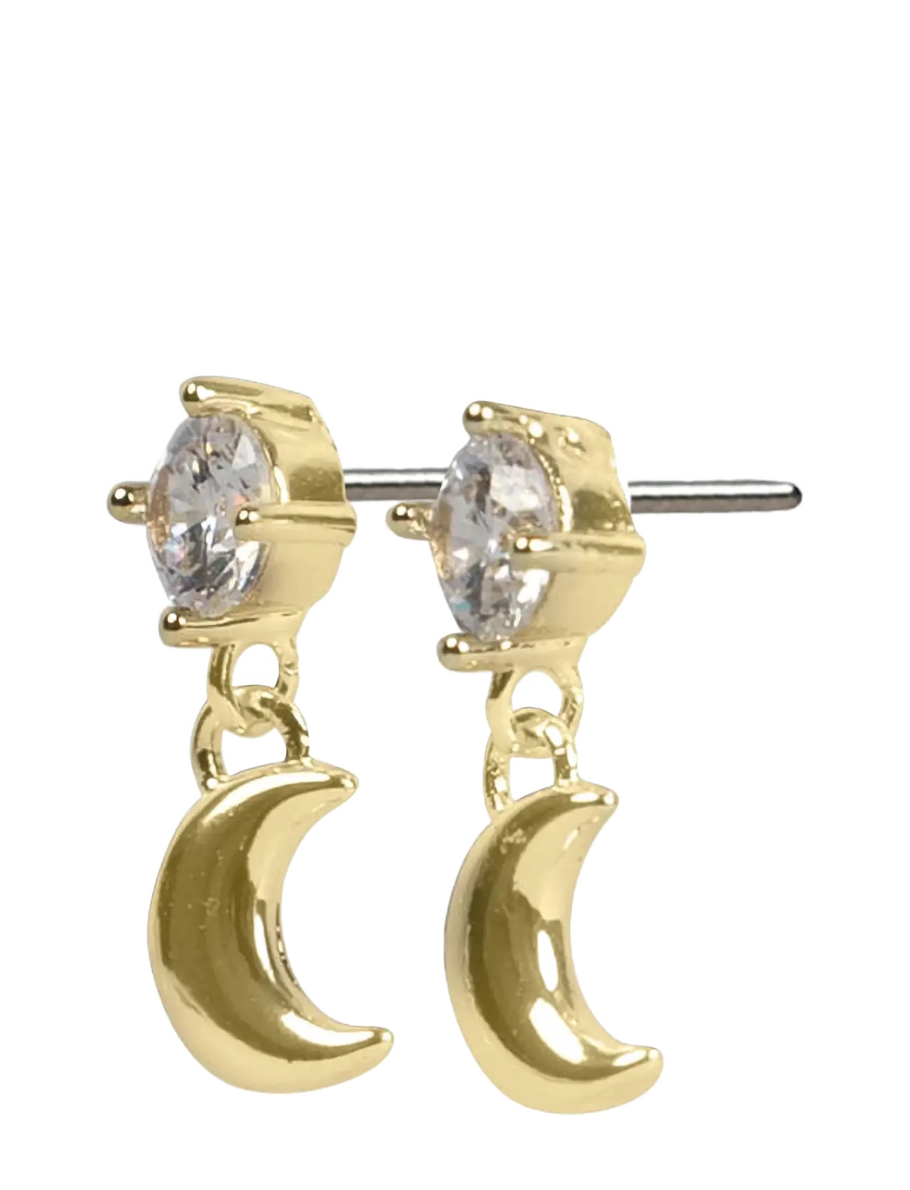 SNÖ of Sweden - Sky moon crystal ear g/clear - Onesize - Øreringe med vedhæng - g/clear - 2