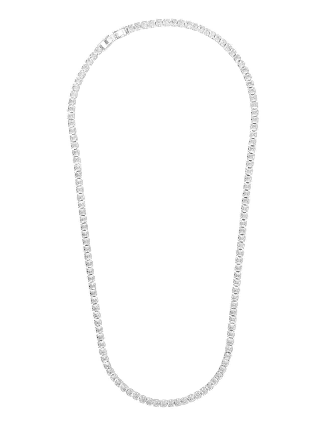 SNÖ of Sweden Elle crystal neck 40-45 s/clear - Onesize - Halsketten - S/CLEAR / silver