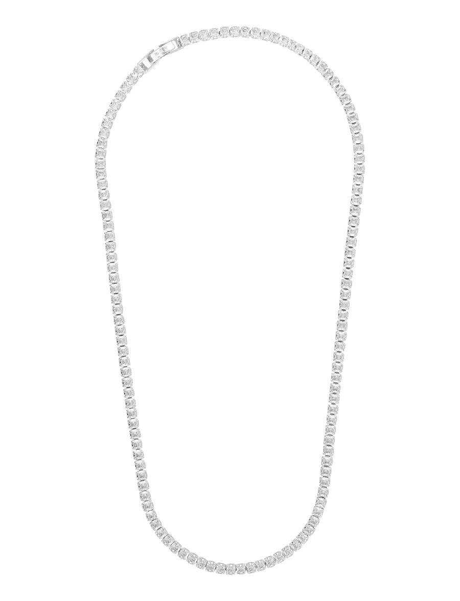 SNÖ of Sweden - Elle crystal neck 40-45 s/clear - Onesize - statement-ketten - s/clear - 1