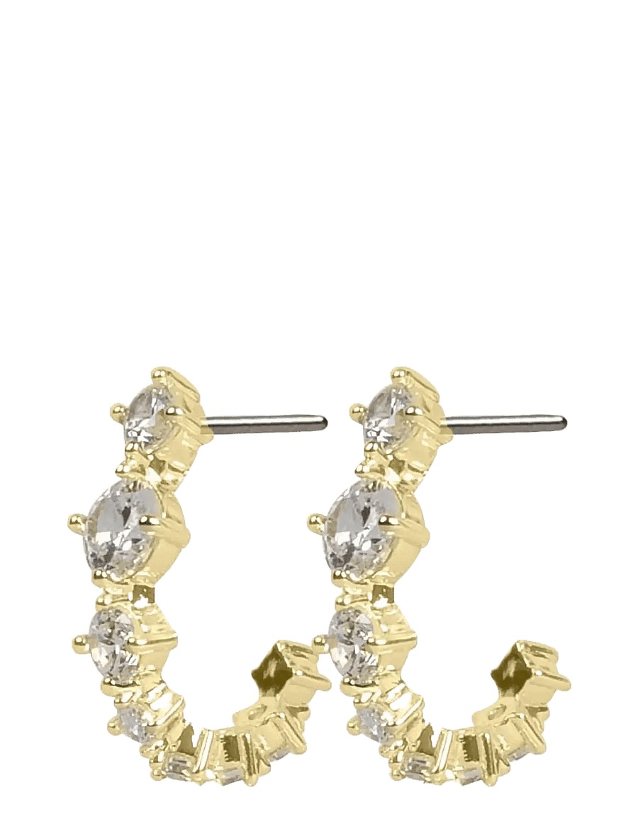 SNÖ of Sweden - Night crystal ear g/clear - Onesize - Øreringe med vedhæng - g/clear - 2