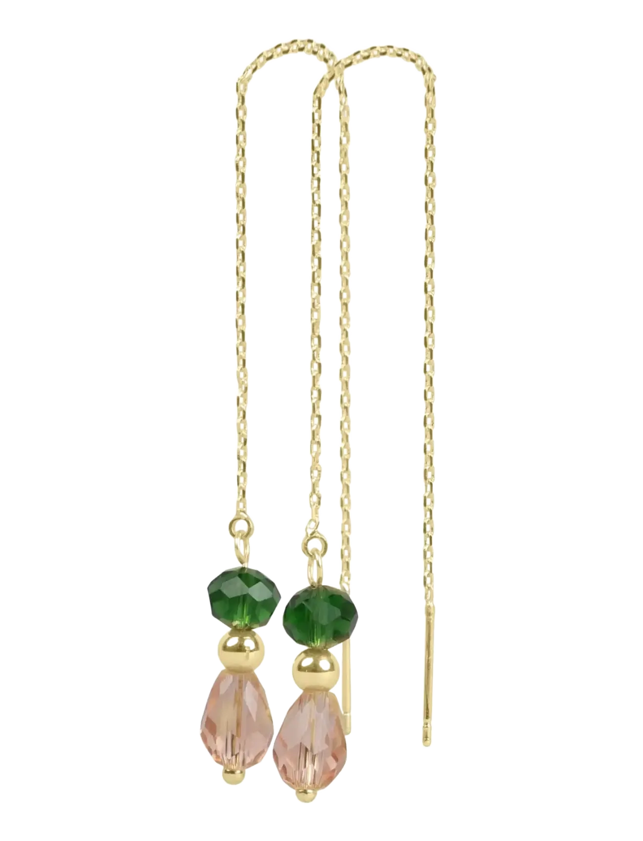 SNÖ of Sweden Gemme chain mix ear g/mix green - Onesize - SNÖ of Sweden - G/MIX GREEN / green