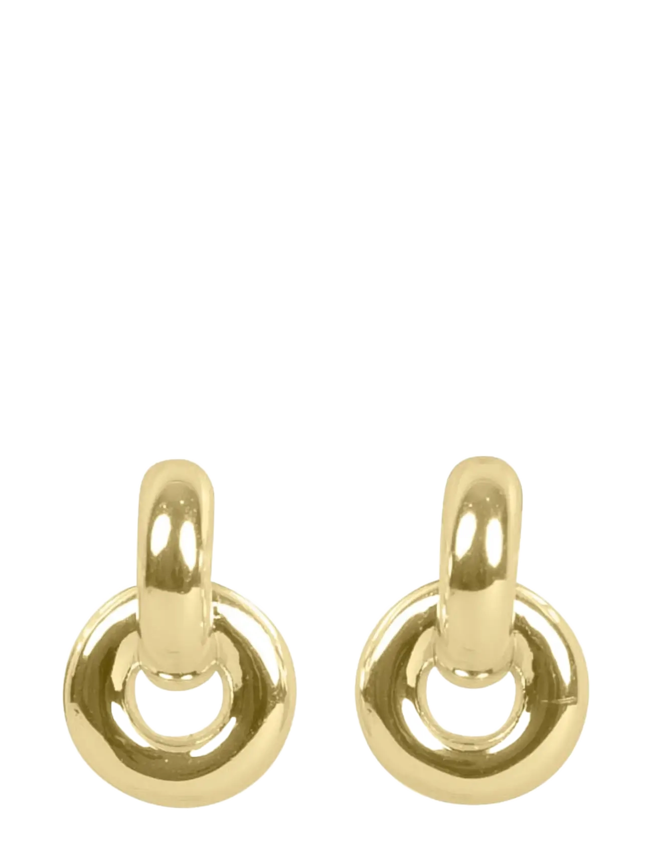 SNÖ of Sweden Double chunky ear plain g - Onesize - SNÖ of Sweden - PLAIN G / gold