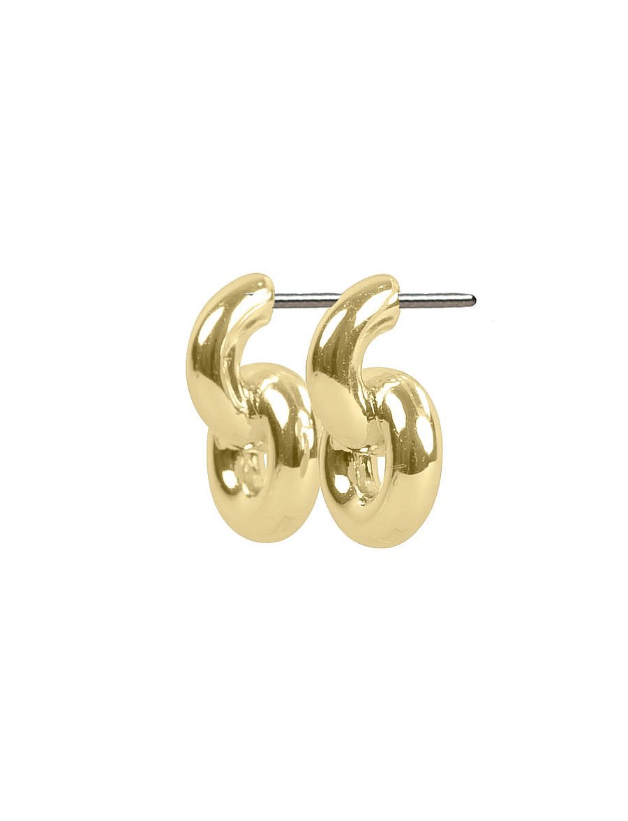SNÖ of Sweden - Double chunky ear plain g - Onesize - ohrhänger - plain g - 2