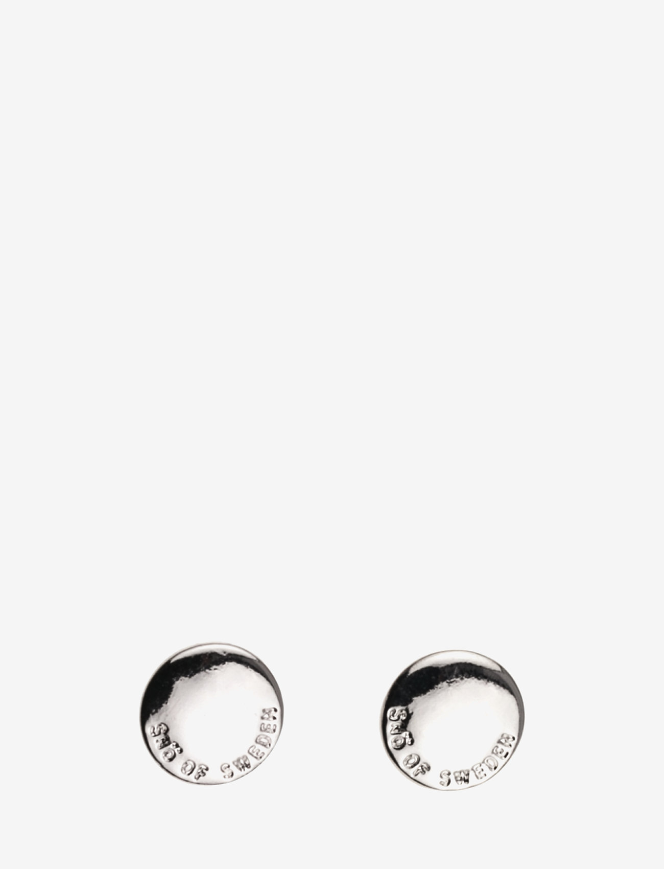 SNÖ of Sweden - Haily coin ear - plain silver - 0